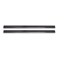 Putco 2020 Chevy Silv LD/HD Double/Regular Cab w/ Bow Tie Etching (2pcs) Black Platinum Door Sills