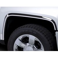 Putco 00-06 Chevrolet Suburban - Full w/o Fender Flares - 1.5in Wide Stainless Steel Fender Trim