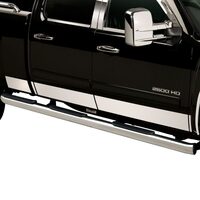 Putco 14-18 Chevy Silverado LD - Crew Cab - 5.5in Bed - 10pcs Stainless Steel Rocker Panels