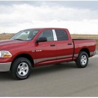 Putco 09-18 Ram 1500 Quad Cab 8ft - 5.5in Wide - 12pcs (w/o Factory Flares) SS Rocker Panels