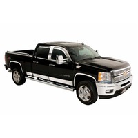 Putco 03-08 RAM Quad Cab - 6.5 Short Box - 8in Wide - 12pcs Stainless Steel Rocker Panels