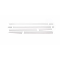 Putco 15-20 Ford F-150 Reg Cab 8ft Long Box (4.25in Tall - 10pcs) Stainless Steel Rocker Panels