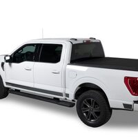 Putco 15-20 Ford F-150 Super Crew 6.5ft (4.25in Tall - 12pcs) Black Platinum Rocker Panels