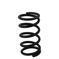 QA1 2-1/2in ID High Travel Spring - 9in Length x 300lbs/in - Black Powder Coated