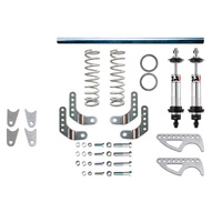 QA1 Pro Rear Weld-In Coil-Over System - Single Adj. - 12in x 100/200lbs/in - 3in Tube - Aluminum