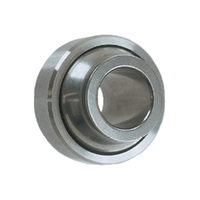 QA1 YPB-TG High Misalignment Series Bearing - 3/8in Bore - Grooved - HT Chrome Plated S.S. w/PTFE