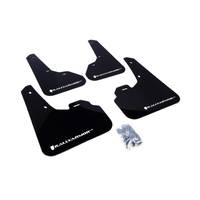 Rally Armor 10-13 Mazda3/Speed3 Black UR Mud Flap w/ White Logo