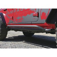 Rampage 2018-2019 Jeep Wrangler(JL) Unlimited Sport S 4-Door Rail Slide Step - Black