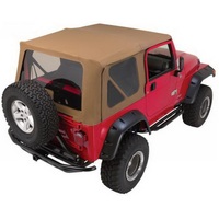 Rampage 1997-2006 Jeep Wrangler(TJ) Complete Top - Spice Denim