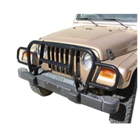 Rampage 1987-1995 Jeep Wrangler(YJ) Headlight Euro Grill Guard - Black