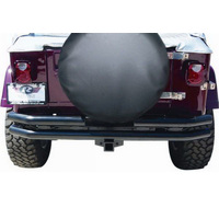 Rampage 1999-2019 Universal Tire Cover 33 Inch-35 Inch - Black Diamond