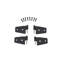 Rampage 2007-2018 Jeep Wrangler(JK) Door Hinges - Black