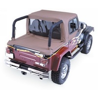 Rampage 1992-1995 Jeep Wrangler(YJ) Cab Soft Top And Tonneau Cover - Spice Denim