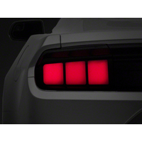 Raxiom 15-23 Ford Mustang Profile LED Tail Lights Gloss Blk Housing- Red Lens