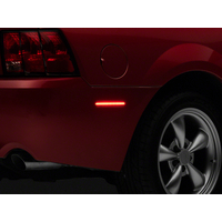 Raxiom 99-04 Ford Mustang Axial Series LED Rear Side Marker Lights- Smoked