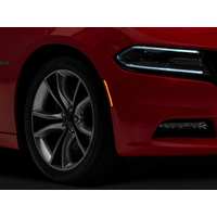 Raxiom 15-23 Dodge Charger Excluding Widebody Axial LED Side Marker Lights Front and Rear- Smoked