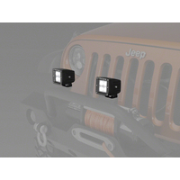 Raxiom 3-In Square 4-LED Off Road Light Spot Beam Universal (Some Adaptation May Be Required)