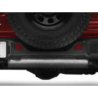 Raxiom 18-23 Jeep Wrangler JL Moab Rubicon Sahara Axial LED Rear Bumper Reflector Lights- Clear