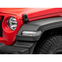 Raxiom 18-23 Jeep Wrangler JL Axial Series LED Fender Flare Marker Lights- Clear