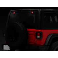 Raxiom 18-23 Jeep Wrangler JL Axial Series Rear Window Glass Hinge LED Lights