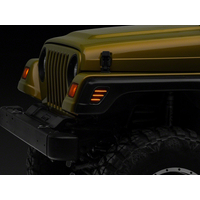 Raxiom 97-06 Jeep Wrangler TJ Axial Series LED Side Marker Lamps- Smoked