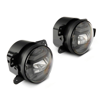 Raxiom 07-18 Jeep Wrangler JK Axial Series 4-In LED Fog Lights- Clear