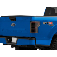 Raxiom 18-20 Ford F-150 Axial Series LED Tail Lights w/ SEQL Turn Signals- Blk Housing (Clear Lens)