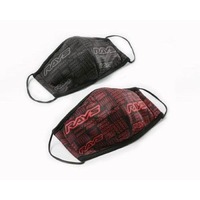 Rays Face Mask Red & Gray (Pair)