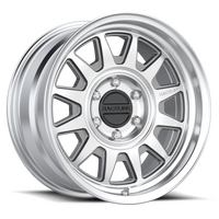 Raceline 952MC Aero 17x8.5in / 6x139.7 BP / 0mm Offset / 106.1mm Bore - Machined Wheel