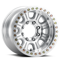 Raceline RT233 Monster 17x9.5in / 8x170 BP / -32mm Offset / 130.81mm Bore - Machined Beadlock Wheel