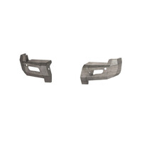 Road Armor 15-19 Chevy 2500 iDentity Rear Bumper Components - Non-Shackle End Pods - Raw