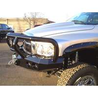 Road Armor 03-05 Dodge 2500 Stealth Front Winch Bumper w/Titan II Guard - Tex Blk