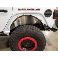 Road Armor 18-20 Jeep Wrangler JL Stealth Rear Fender Liner Body Armor - Raw