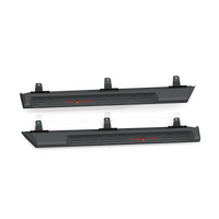 Road Armor 18-20 Jeep Wrangler JL 4DR Stealth Running Board Step - Tex Blk