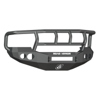 Road Armor 05-07 Ford F-250 Stealth Front Bumper w/Titan II Guard Wide Flare - Tex Blk