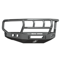 Road Armor 08-10 Ford F-250 Stealth Front Bumper w/Titan II Guard Wide Flare - Tex Blk