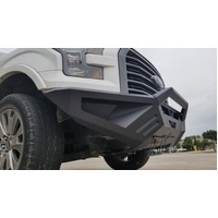 Road Armor 15-17 Ford F150 SPARTAN Front Bumper Bolt-On Pre-Runner Guard - Tex Blk