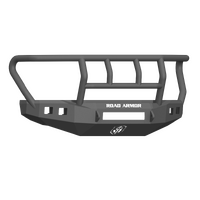 Road Armor 17-20 Ford F-250 Stealth Front Bumper w/Titan II Guard Standard Flare - Tex Blk