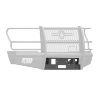 Road Armor 17-20 Ford F-250 Vaquero Front Winch Plate - Tex Blk