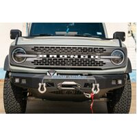 Road Armor 2021+ Ford Bronco Stealth Front Winch Bumper - Tex Blk