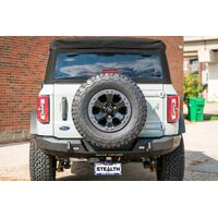 Road Armor 2021+ Ford Bronco Stealth Rear Slim Fit Bumper - Tex Blk