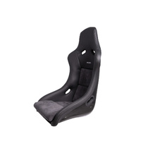 Recaro Pole Position N.G. Seat - Black Leather/Grey Suede