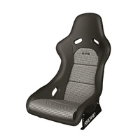 Recaro Classic Pole Position ABE Seat - Black Leather/Pepita Fabric