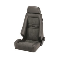 Recaro Specialist S Seat - Medium Grey Leather/Grey Artista