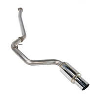 Remark 08-14 Subaru WRX / STI Hatch Cat-Back Exhaust R1 Spec Single Exit Stainless Steel