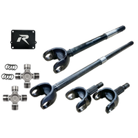 Revolution Gear & Axle 2018+ Jeep Wrangler JL & JT 1-Piece Chromoly Discovery Series Front Axle Kit