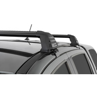 Rhino-Rack 11-20 Ford Ranger PX 4 Door Double Cab Vortex ROC25 Flush 2 Bar Roof Rack - Black