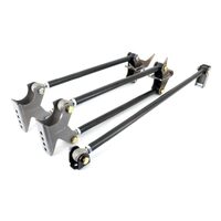 Ridetech Universal Weld-in Parallel 4 Link Black Powdercoated