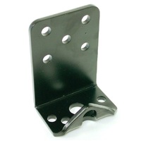 Ridetech Bolt-On Under Frame Bracket Black Powdercoat