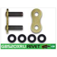 RK Chain GB520XRU-RIVET - Gold